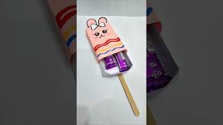 Paper Icecream Box Craft idea for kids  kids Icecream craft viralshort youtubeshorts shortsfeed [upl. by Hallam]