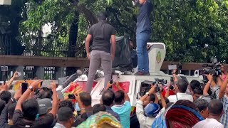 Thousands of antigovernment protesters take to Dhaka streets  VOA News [upl. by Vevina83]