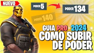 ⚡COMO SUBIR EL PODER en Salvar el Mundo Fortnite en 2024 RAPIDO y FACIL y COMPLETO [upl. by Annauj557]