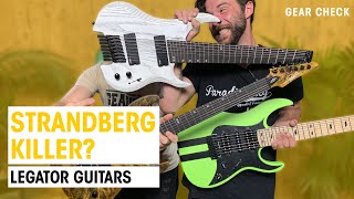 Are Legator Guitars good  Comparison with Ibanez Strandberg Jackson  Thomann [upl. by Ifen]