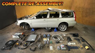 Manual Swapping My Swedish Volvo V70R Engine Replacement amp First Start [upl. by Rafaelof]