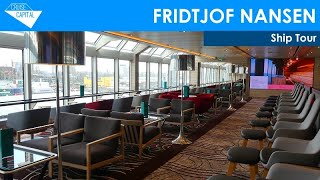 Fridtjof Nansen Ship Tour Hurtigruten [upl. by Yna]