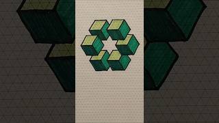 How to draw a circle from cubes [upl. by Acassej]