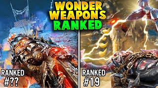 EVERY BLACK OPS 4 WONDER WEAPON RANKED WORST TO BEST [upl. by Rento]