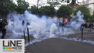 Loi Travail Manifestation et violences  Paris  France 19 mai 2016 [upl. by Edwards]