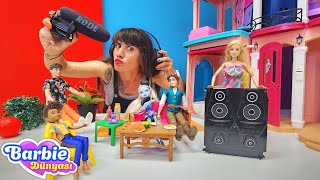 Oyuncak bebek evi  parti videosu Ümit ile eğlenceli Barbie oyunları [upl. by Sandell]