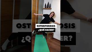 OSTEOPOROSIS ¿QUÉ HACER [upl. by Sitruc]