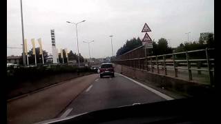 driving from malpensa airport to milano italy [upl. by Aztinaj]