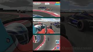 Perfect Move Again Overtake with Precision at CotA 🏎️🔥 Shorts [upl. by Joni]