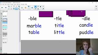 1st Grade Phonics Lesson Stable Final Syllables ble tle dle [upl. by Aliuqet]