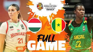 Hungary v Senegal  Full Basketball Game  FIBAWWC 2026 PreQualifying Tournament [upl. by Ahsemad]