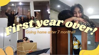 last day in upes dehradun  meeting family after 7 months 🥹  upes dehradun  upes vlogs [upl. by Lynus870]