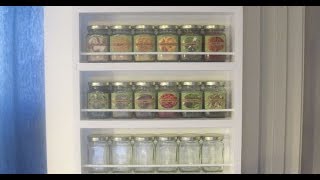 Pantry Door Spice Rack [upl. by Tippets604]