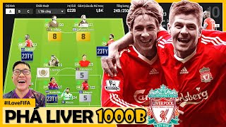 Cầm Hơn 1000 Tỷ ILF Nâng Cấp Siêu Đội Hình LIVERPOOL Mạnh Nhất Với TORRES MANE SALAH amp DALGLISH [upl. by Kristo]