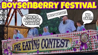 More MUST TRY Knott’s Boysenberry Festival FoodsChecking out Merchandise playing games and MORE [upl. by Halas869]