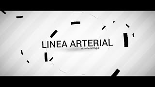 Monitorización invasiva colocación de linea arterial en paciente con anestesia general [upl. by Cosette]