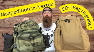 Everyday Carry Bag Dump  Vertex Gamut 20 vs Maxpedition Condor 2 edc edcgear vertx maxpedition [upl. by Atazroglam]