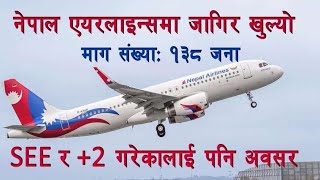 Nepal Airlines Corporation Job Vacancy  How To Online Apply Nepal Airlines Corporation Job Vacancy [upl. by Basilius]