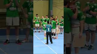 handball balonmano handballpic handballer handboll 2024 deportes goals handballmatch ferro [upl. by Aneroc]