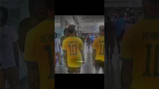 4 Neymar fans with Brazil And Santos jersey ☠️🥶 edit capcut barcelona football neymar brazil [upl. by Arin]