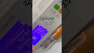 Infusion pump doctor injection ott max operationtheatretechnician hospital shorts trending [upl. by Aihtekal]