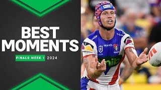 NRL 2024  Best Moments  Finals Week 1 [upl. by Merritt]