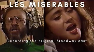 Colm Wilkinson and Frances Ruffelle recording Les Miserables in 1987 [upl. by Nirtiac537]