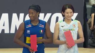 Myriam Sylla VNL 2024 Italian volleyball players  Volleyball Moments [upl. by Calloway744]