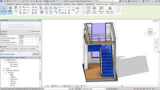 Como Fazer Escada em U no Revit  Dica de Revit 15 [upl. by Rosita]