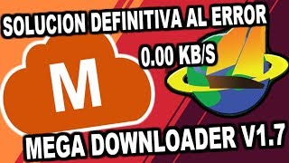 Solucion Al Error De MegaDownloader  UltraSurf  TecnoGames 2017 [upl. by Lemmueu]