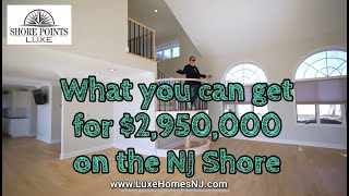 What 2950000 gets you on the NJ Shore Riverfront Luxury Waterfront Homes by James Ward [upl. by Ytiak]