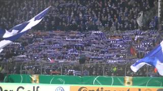 Badnerlied mit Tony Marshall KSC  Freiburg DFB Pokal 18122012 [upl. by Maccarthy623]