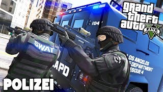 SWAT mit KRASSEM FAHRZEUG  GTA 5 Polizei Mod  Deutsch  Grand Theft Auto V LSPDFR [upl. by Margreta]