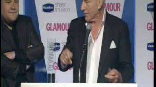 Awkward Awards  James Corden and Sir Patrick Stewart [upl. by Irrem]