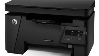 Como imprimir frente e verso impressora HP laser Jet pro mfp 125a [upl. by Gradey]