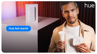 Philips Hue accessoires bewegingssensor slimme dimmer wat heb je nodig  Philips Hue NL [upl. by Eimas]