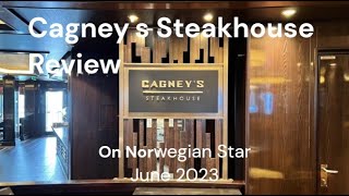 Cagneys on Norwegian Star  June 2023 [upl. by Atidnan]