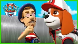 Lastbilsvalparna räddar dom jättestora rören  PAW Patrol På Svenska Tecknad film för barn [upl. by Sandstrom]