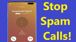 How to Stop Spam Calls on Android Phone  Howtosolveit [upl. by Adhern487]