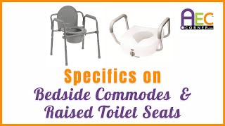 The Best Bedside Commodes and Raised Toilet Seats [upl. by Viki251]