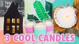 3 Cool Candles  HGTV Handmade [upl. by Pangaro370]