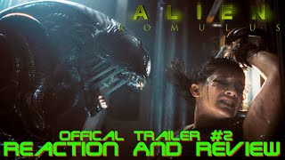 Alien Romulus 2024 Offical Trailer 2 Reaction And Review [upl. by Daeriam]