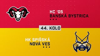 44kolo HC 05 Banská Bystrica  HK Spišská Nová Ves HIGHLIGHTS [upl. by Naquin]