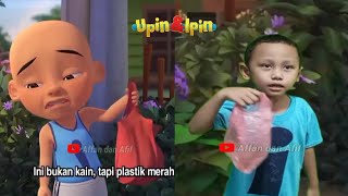 Ipin Mau Cari Kain Merah Yang Hilang  Kompilasi Tiru Aksi Upin Ipin [upl. by Fiann]