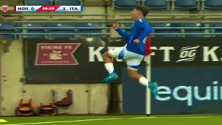 Norvegia U21 vs Italia U21 03 Highlights HD 10092024 [upl. by Lleumas287]