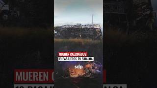⚠️ 19 pasajeras de un autobús MURIERON 😞 Venían de GUADALAJARA iban a LOS MOCHIS 🚌 sdpnoticias [upl. by Nicko]