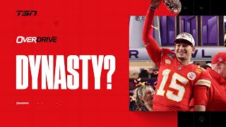 Would Chiefs 3peat dynasty dethrone Patriots run  OverDrive Hour 2  111424 [upl. by Ambrosia]