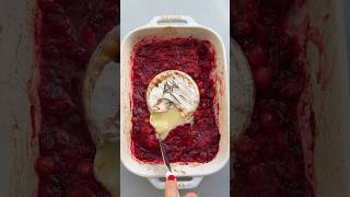 Baked Brie amp Cranberry  FeelGoodFoodie [upl. by Dallon]