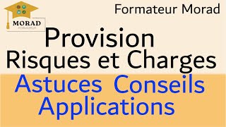 Provision Pour risques et charges Cours et exercices corrigés ofppt et 2 bac [upl. by Boar678]