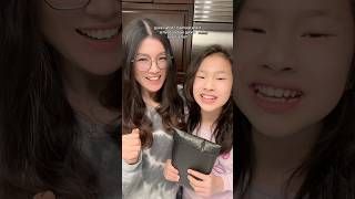 My teen’s birthday present from her sister🎁🥰 funnyvideo comedy sister love [upl. by Rramal85]